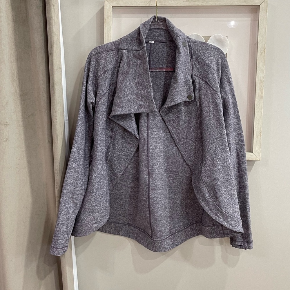 Lululemon Grey Cardigan